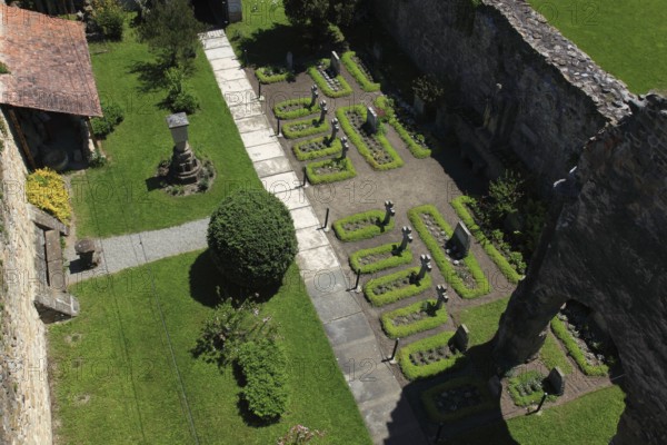Former Cistercian monastery Carta, Kerz, founded in the 12th century by Cistercian monks and is one of the oldest religious monuments in the region, Sibiu County, Transylvania, Romania