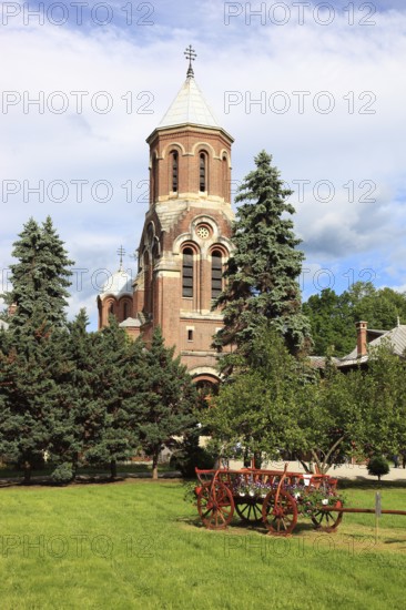 Chapel, Paraclisul, the Curtea de Arges Episcopal Palace, one of the most famous pilgrimage sites in the country, Wallachia, Romania