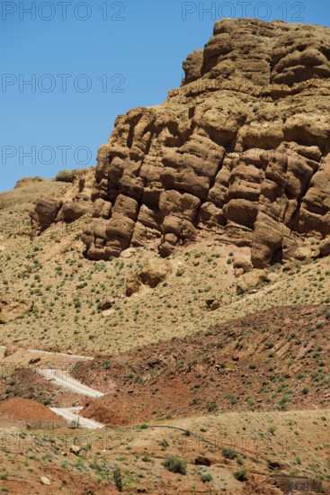 Dades Gorge, Boumalne Dades, Dades Valley, Atlas Mountains, Morocco