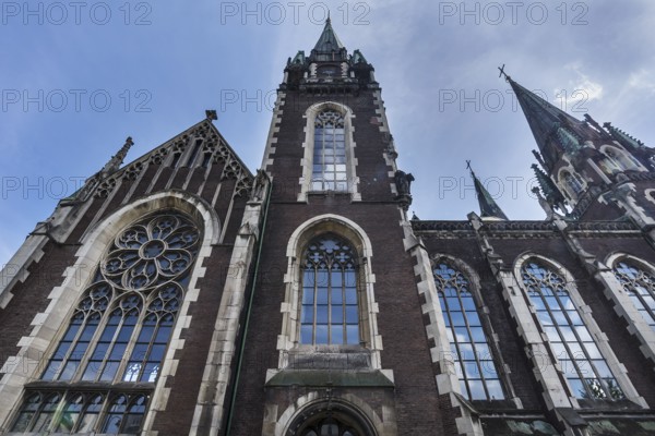 Greek Catholic Church of Saints Olha and Elizabeth, Neo-Gothic, Lviv, Galicia, Ukraine