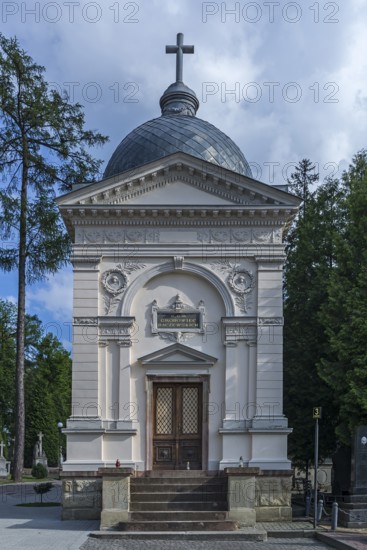 Mausoleum of the Polish entrepreneurial family J. A. Baczewski, Lützenhofer cemetery Lychakivsky cemetery, Lviv, Galicia, Ukraine