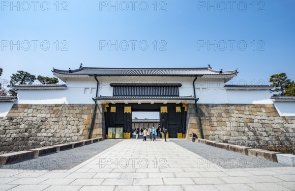 Higashi Ote-mon Gate, East Gate, Former Imperial Villa, Nijo Castle, Kyoto, Japan
