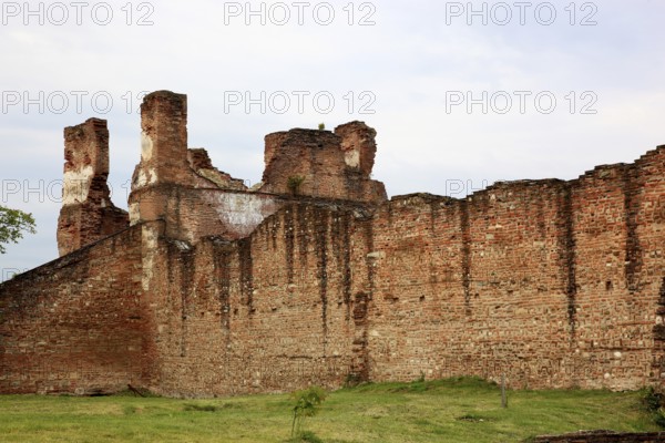 Part of the princely court, in Targoviste, once the residence of Wallachian princes, including Vlad III Dracula, better known as Vlad the Impaler, Wallachia region, Romania