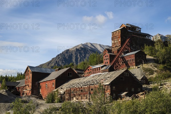 Kennicott Mine, Historic Copper Mine near McCarthy, Wrangell-St Elias National Park