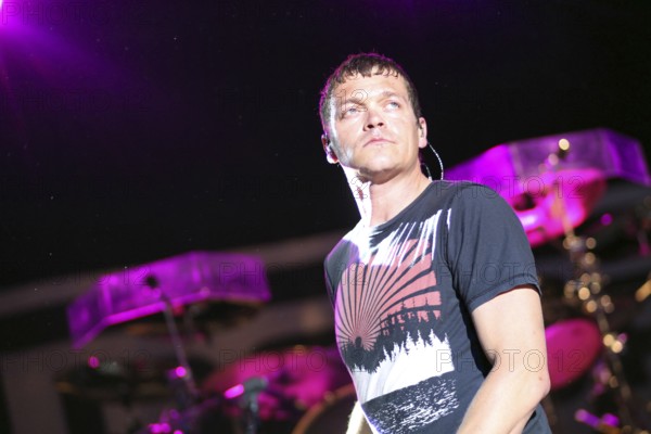 3 Doors Down, US singer Brad Arnold performing live in C-Hall on June 11, 2013 in Berlin