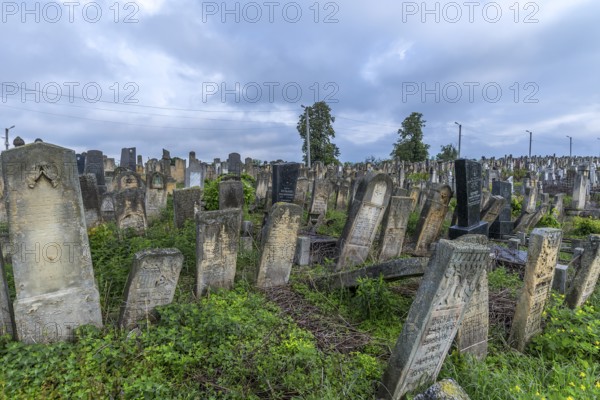 Historic Jewish Cemetery, since 1866, Czernowicz, Bukovina, Ukraine