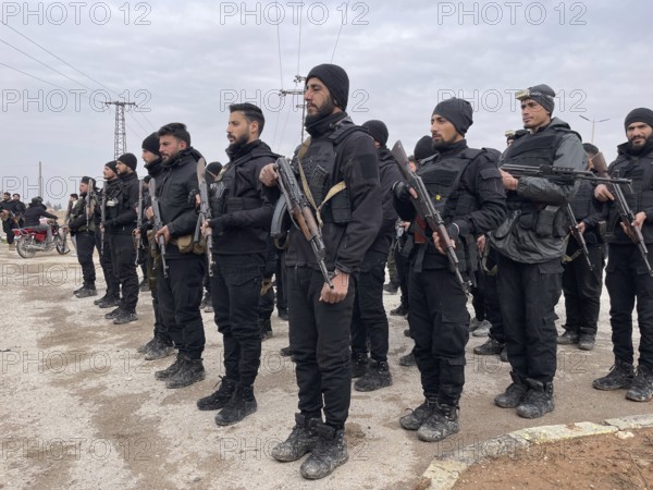 In kobani, Syria on February 2, 2026, Syrian Government forces begin entering the city of Ayn al-Arab to commence their deployment in implementation of the January 18 agreement with the SDF, Aleppo, Kobani, Syria
