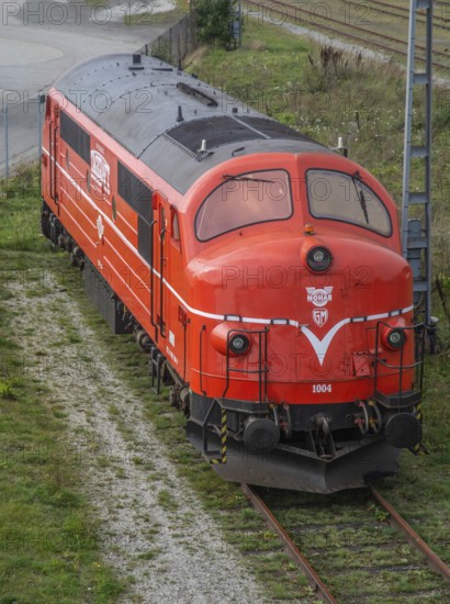 Nohab diesel-electric locomotive built in 1960 in Trollhättan, Sweden, Scandinavia