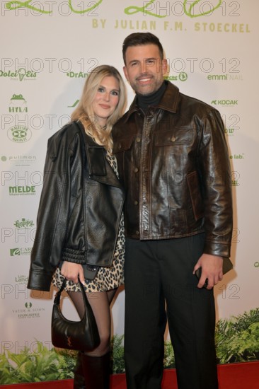 Jessie Noe Scheuermann and Jay Khan at the 8th jungle party for the start of the RTL show Ich bin ein Star - Get me out of here! at the JW Marriott Hotel, Berlin, 23.01.2026
