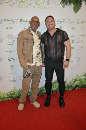 Pierre Sanoussi-Bliss, Kai Schmidhuber at the 8th jungle party for the start of the RTL show Ich bin ein Star - Get me out of here! at the JW Marriott Hotel, Berlin, 23.01.2026