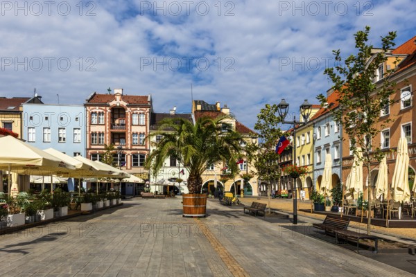 Rynek, historic market square, 14th century, Gliwice, Poland