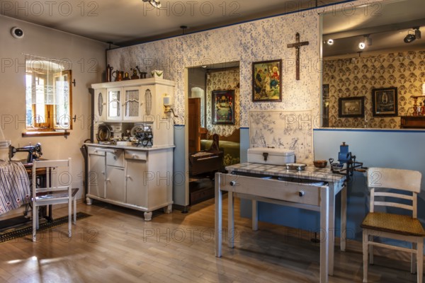 Silesian living rooms, Piast Castle Museum, 16th century, Gliwice, Poland