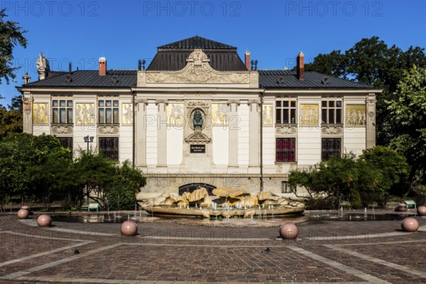 Art Palace on Szczepanski Square, 1898, by Franciszek Maczynski in secession style, Krakow, Poland