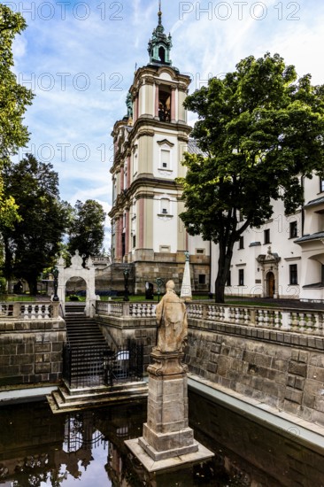 Pauliner Basilica, church on the rock, 14th century, Krakow, Poland