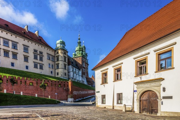 Wawel Castle, Wawel Castle, former center of Polish monarchy founded around 1000, UNESCO World Heritage Site, Krakow, Poland