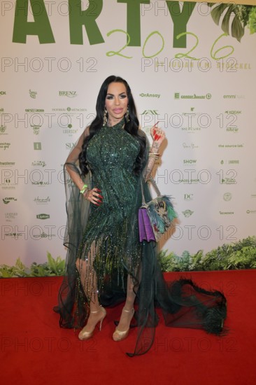 Gina-Lisa Lohfink at the 8th jungle party for the start of the RTL show Ich bin ein Star - Get me out of here! at the JW Marriott Hotel, Berlin, 23.01.2026