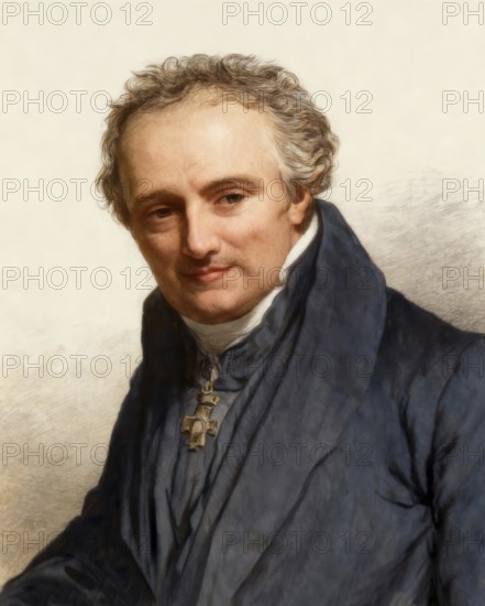 Dominique Vivant, Baron Denon, 1747 – 1825, French artist, writer, diplomat, author and archaeologist, digitally edited