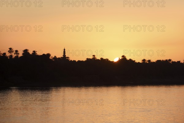 Sunset on the Nile, Kom Ombo, Egypt