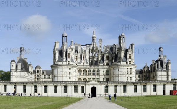 Chambord Castle, Loir-et-Cher Department, Centre Region, France