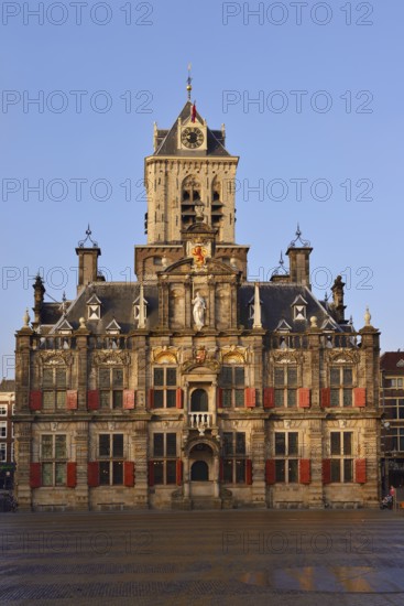 Stadhuis or Town Hall, Delft, South Holland, Netherlands