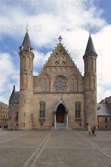 Ridderzaal, Het Binnenhof, seat of the Dutch Parliament, The Hague, South Holland, Netherlands