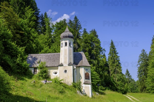 Ölbergkapelle bei Sachrang, Sachranger Tal, Chiemgau, Upper Bavaria, Bavaria, Upper Bavaria, Bavaria, Germany