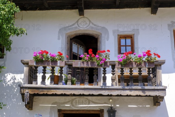 Birthplace Peter Müllner, Sachrang, Sachranger Tal, Chiemgau, Upper Bavaria, Bavaria, Upper Bavaria, Bavaria, Germany