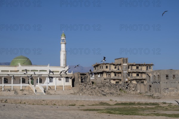 Old buildings in Mirbat, Oman