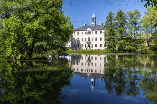 Lauterbach Castle and Palace Park, Ebersbach, Saxony, Germany