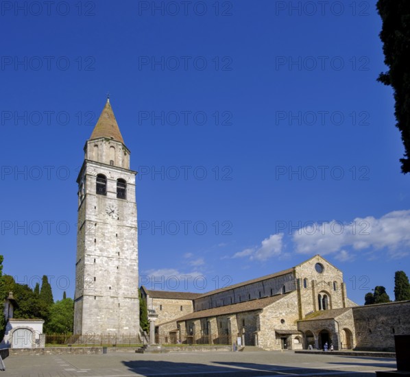 Basilica of Santa Maria Assunta of Aquileia, St. Hermagor, Aquileia near Grado, Julian Friuli, Adriatic Sea, Italy