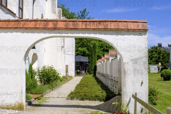 Kloster, Altenhohenau bei Griestätt, Chiemgau, Upper Bavaria, Bavaria, Germany