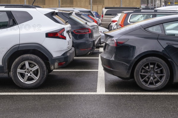 Parked cars, Bern, Switzerland