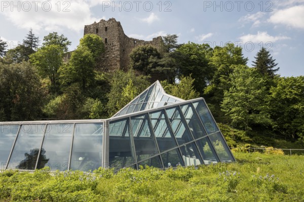 Kur- und Festspielhaus, Baden Castle, Badenweiler, Markgräflerland, Black Forest, Baden-Württemberg, Germany