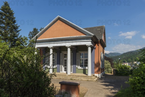 Lustschlösschen Belvedere, Badenweiler, Markgräflerland, Black Forest, Baden-Württemberg, Germany