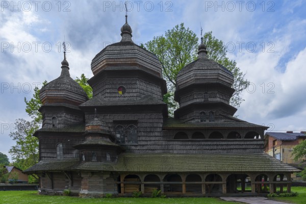St. George Orthodox Church, around 1500, wooden church in Drochobych, Ukraine