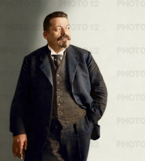 Friedrich Ebert, 1871 – 1925, German politician of the Social Democratic Party of Germany (SPD) and the first president of Germany, digitally edited