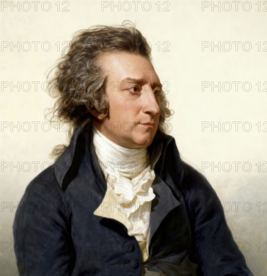 Henry Fuseli or Johann Heinrich Füssli, 1741 – 1825, Swiss painter, draughtsman and writer, digitally edited