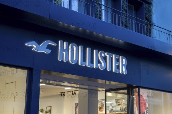 Branch of the fashion brand HOLLISTER in Mannheim
