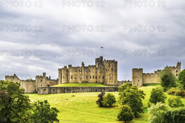 Alnwick Castle, Alnwick, Northumberland, England, UK
