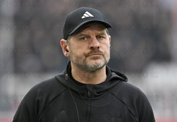 Coach coach Steffen Baumgart 1. FC Union Berlin FCU portrait MHPArena, MHP Arena Stuttgart, Baden-Württemberg, Germany