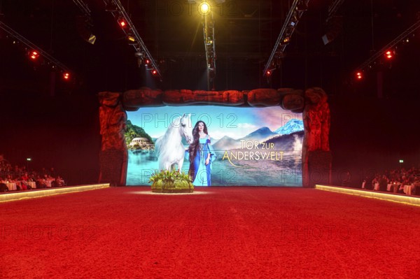 Cavalluna, horse show on Gateway to the Otherworld tour in Berlin's Uber Arena on 17.01.2026