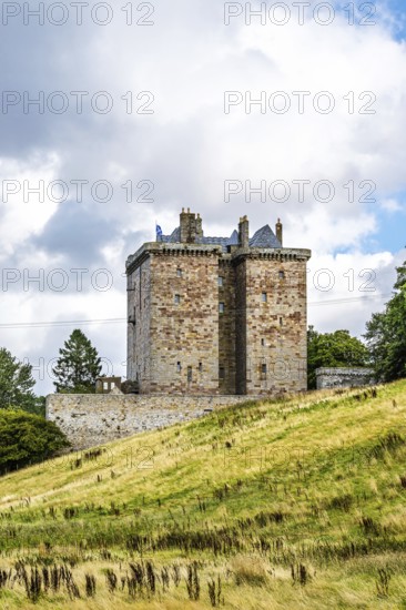 Borthwick Castle, Midlothian, Scotland, UK