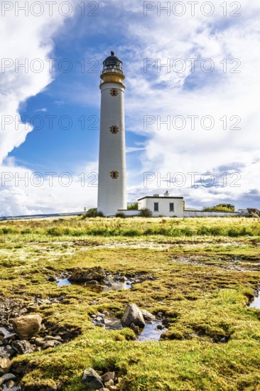 Barns Ness Lighthouse, Dunbar, East Lothian, Scotland, UK