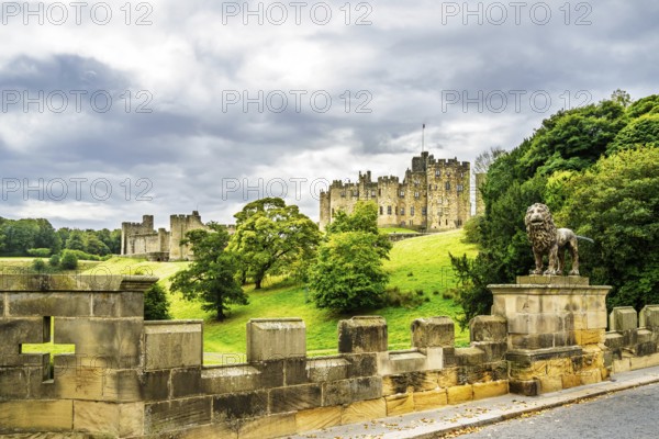 Alnwick Castle, Alnwick, Northumberland, England, UK
