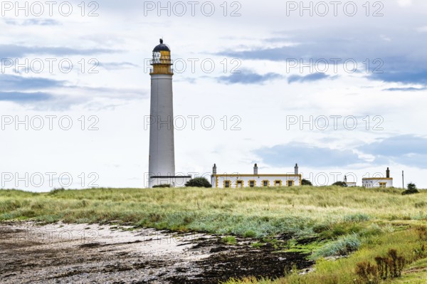 Barns Ness Lighthouse, Dunbar, East Lothian, Scotland, UK