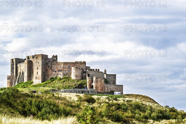 Bamburgh Castle, Northumberland, Northeast Coast, England, UK