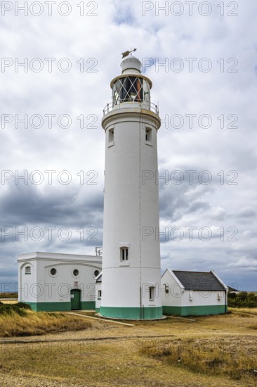 Hurst Point Lighthouse and Hurst Castle, Hurst Spit, Milford on Sea, Lymington, Hampshire, UK