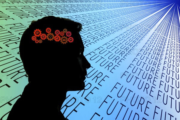 Symbol, future, engineer, technician, young generation, innovation, mechanical engineering, outlook, industry, economy, SMEs, stock exchange prices, rising stock market, money development, stock trading, world economy, money, finances, performance, securities, speculation, economic development, inflation, money transactions, international stock exchanges, economic policy, financial policy