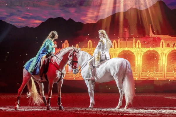 Cavalluna, horse show on Gateway to the Otherworld tour in Berlin's Uber Arena on 17.01.2026