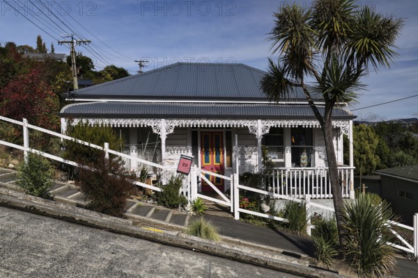Charming house with veranda on steep road in Dunedin, Dunedin, Otago, New Zealand